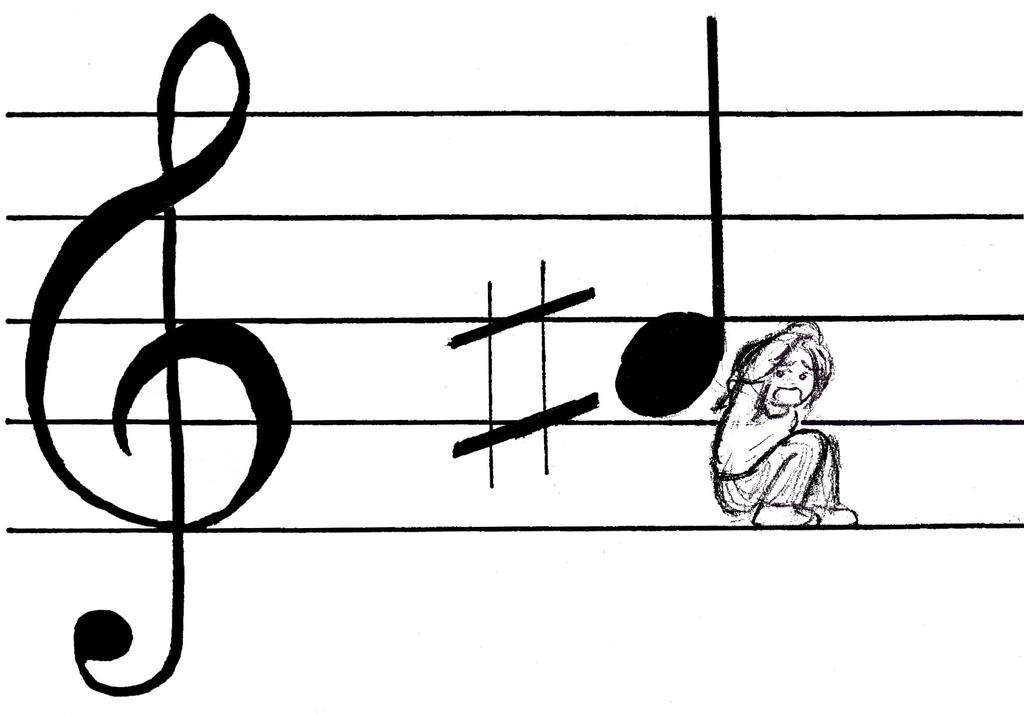 1024x715 Daily Drawing Sharp Note