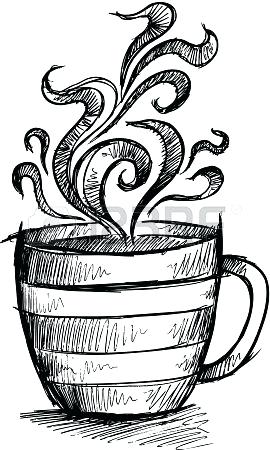 270x450 drawing of a coffee mug i draw cartoons every day sometimes