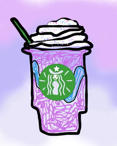 400x498 Starbucks Art Tumblr