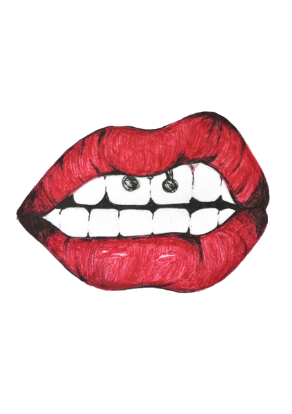 424x600 Collection Of Free Sharpie Drawing Lip Download On Ui Ex