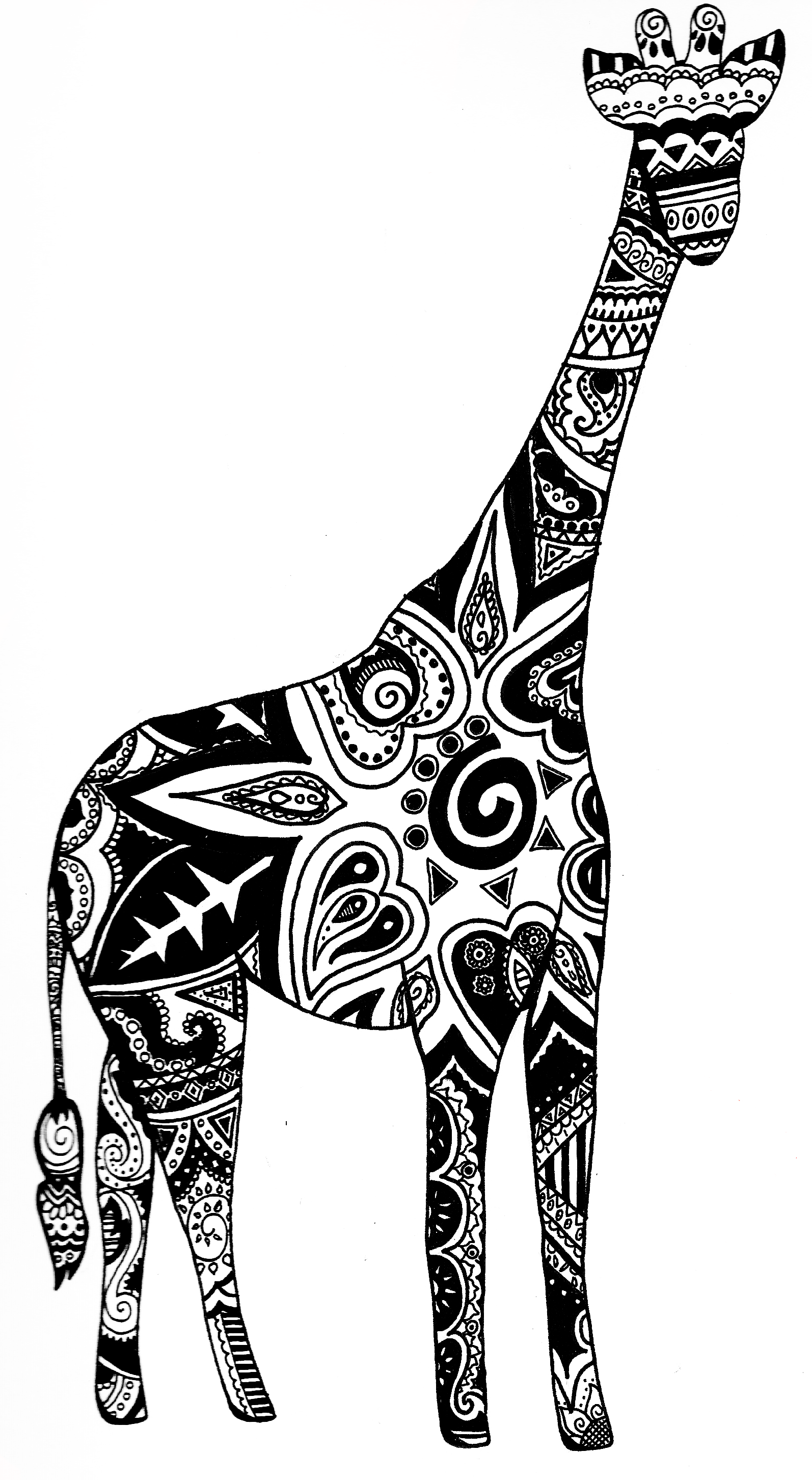 1594x2904 Collection Of Free Sharpie Drawing Tribal Download On Ui Ex