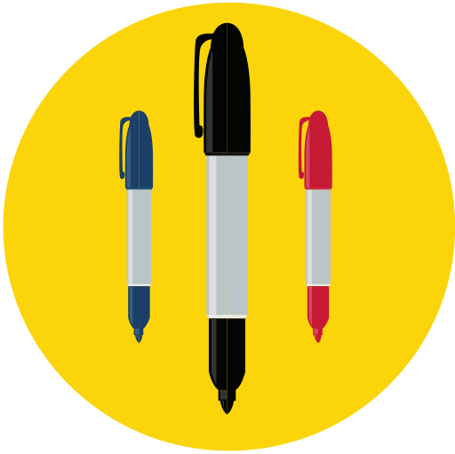 512x511 Draw, Marker, Pen, Sharpie Icon