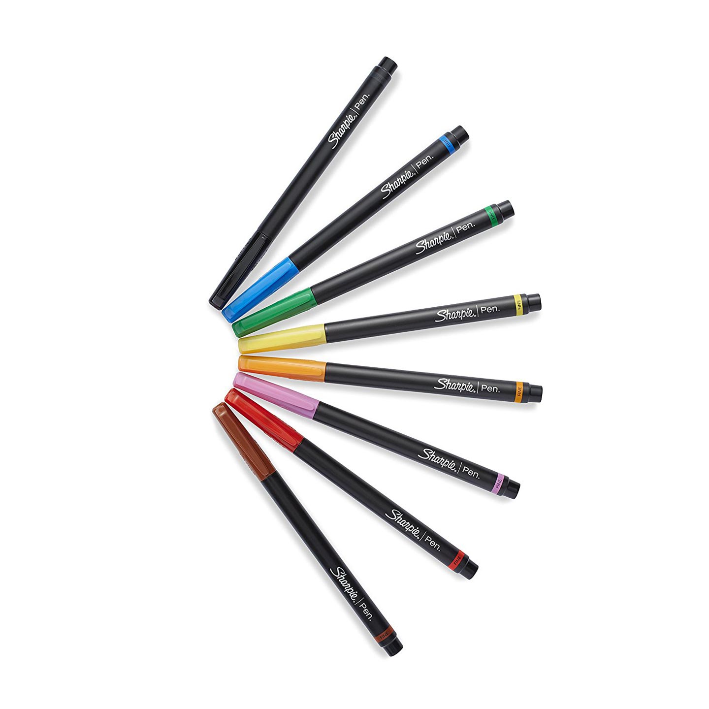 1440x1440 Sharpie Drawing Art Pen Set With Hard Case, Pieces