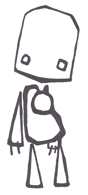 300x662 A Pen A Day Pen Sharpie Brush Tip