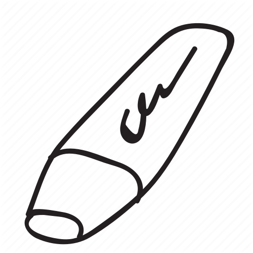 512x512 Doodle, Drawing, Felt Pen, Hand Drawn, Highlighter, Pen, Sharpie Icon