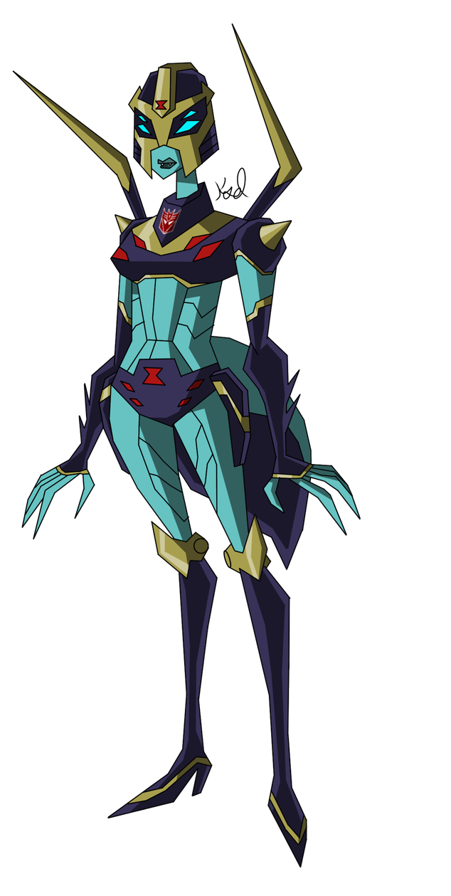 634x1259 Shattered Glass Blackarachnia