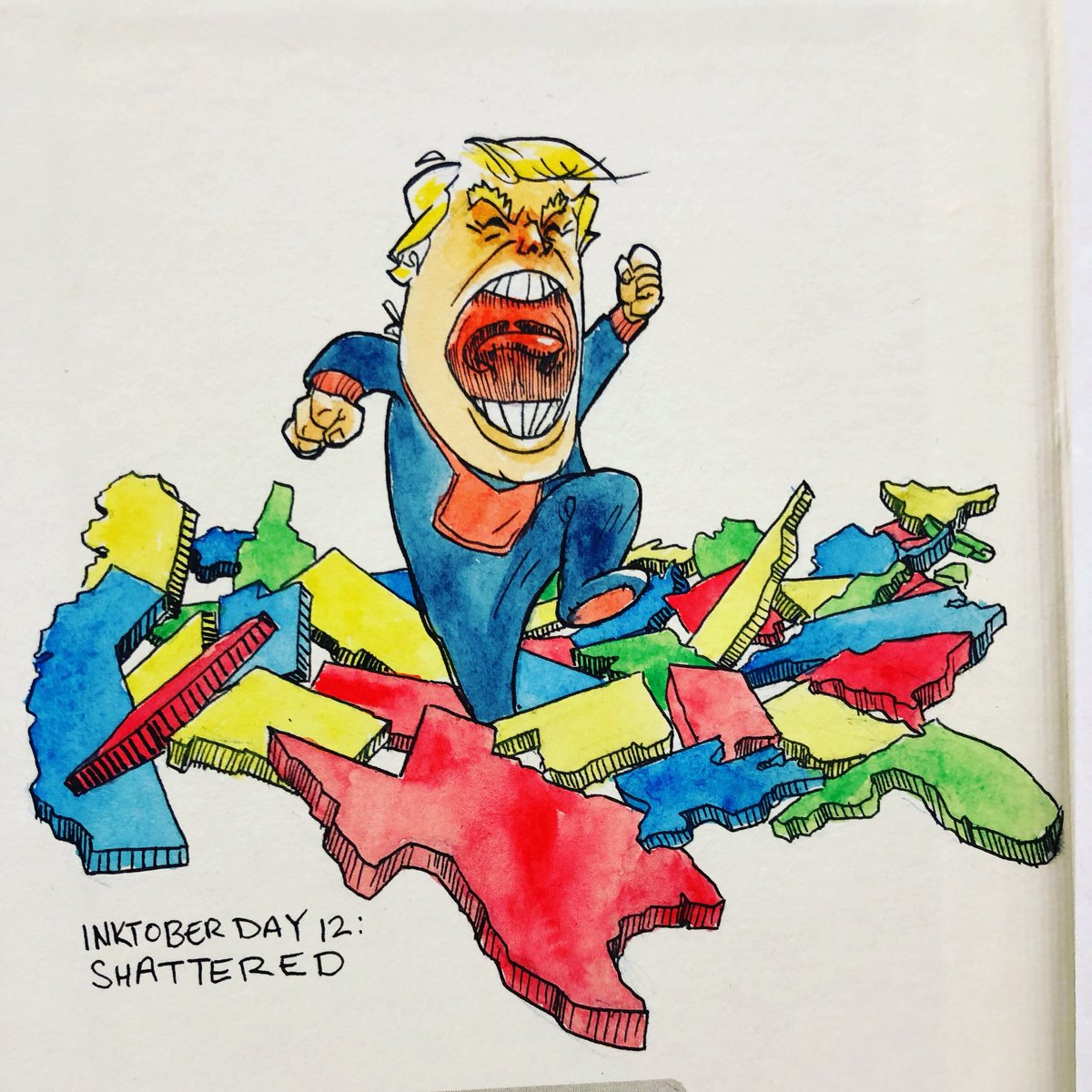 1200x1200 Rich Lee Draws!!! On Twitter Inktober Day Shattered