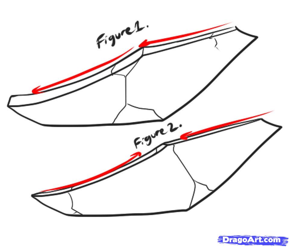959x819 How To Draw Glass, Step