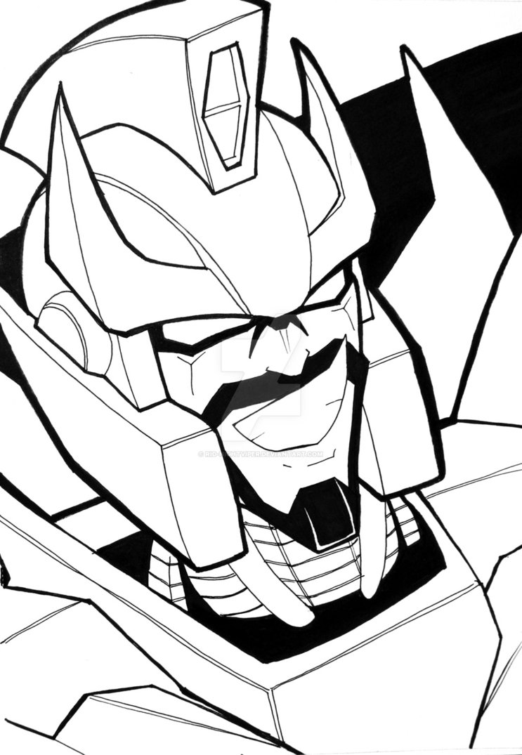 743x1075 Shattered Glass Rodimus Sketch