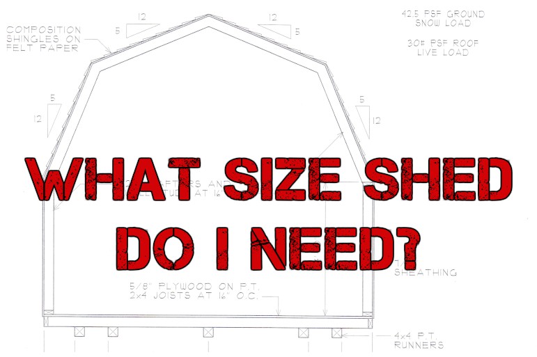 771x513 What Size Shed Do I Need Drawing
