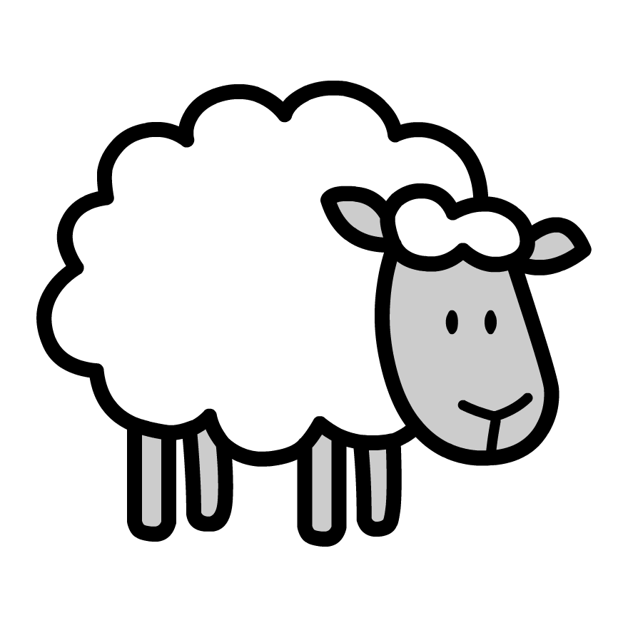 880x880 Collection Of Free Sheep Drawing Clipart Download On Ui Ex