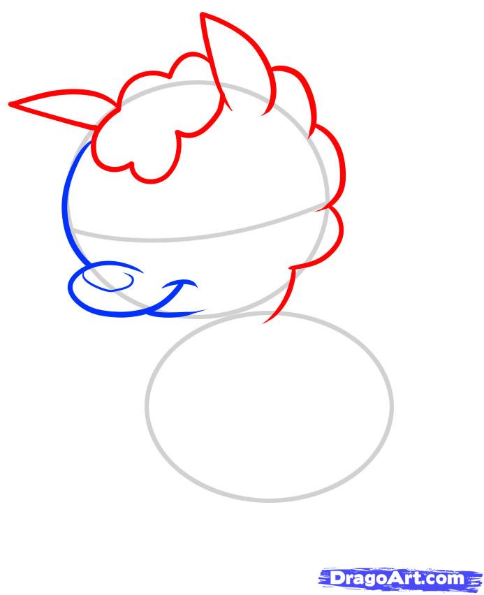 693x852 Step How To Draw A Sheep For Kids