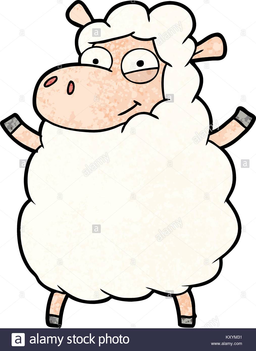 1014x1390 Huge Collection Of 'sheep Cartoon Drawing' Download More Than