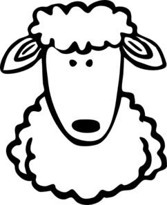242x297 Sheep Clip Art