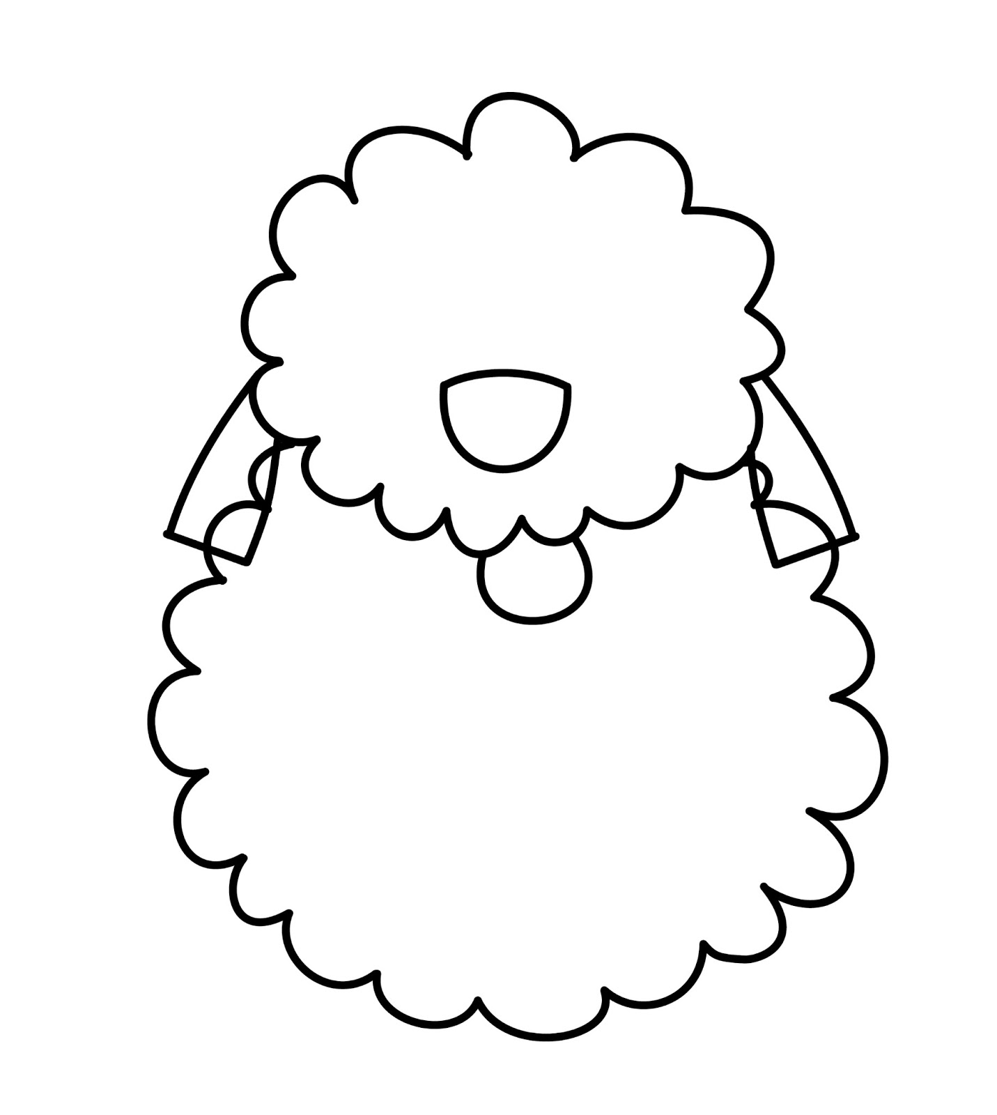 1431x1600 Sheep Head Drawing