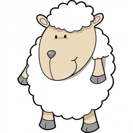 425x425 Vector Baby Sheep Drawing Free Vectors Ui Download