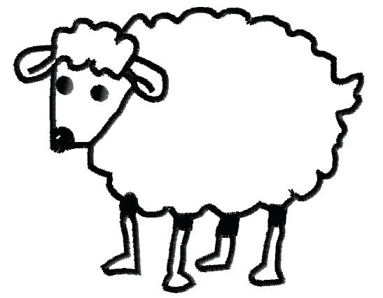 547x426 Lamb Outline Sheep Toy Icon Outline Style Stock Vector Lamb