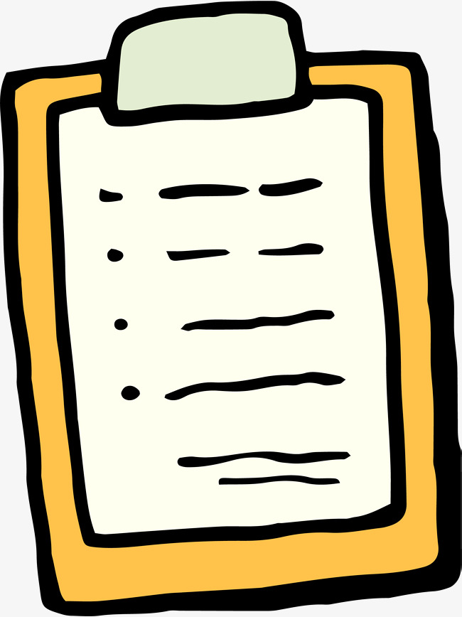 650x868 Cartoon Hand Drawing Data Sheet, Data, Record Book, Research Png