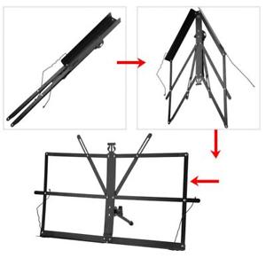300x300 Metal Desktop Table Top Sheet Music Stand Holder Adjustable
