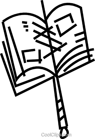 328x480 Sheet Music Royalty Free Vector Clip Art Illustration