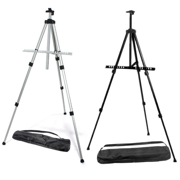 600x600 Aluminium Alloy Folding Painting Easel Frame Adjustable Tripod