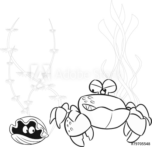 500x483 Crab And Shellfish