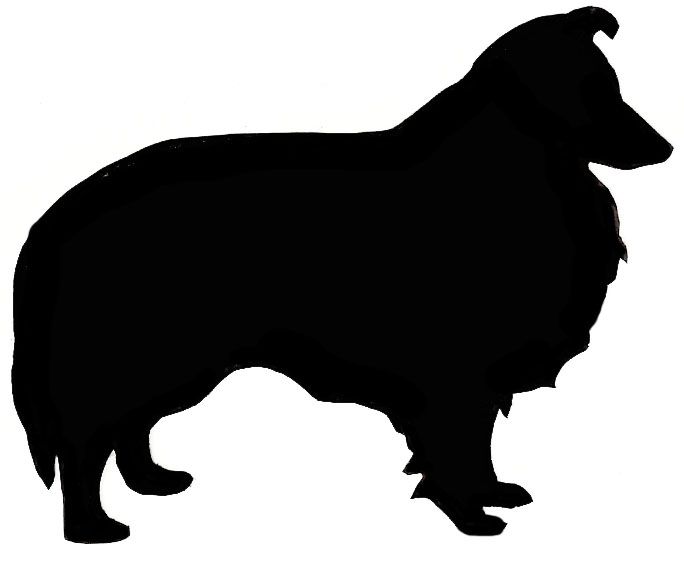 684x564 Sheltie Silhouette Gt Breed Head Silhouettes Gt Breed Head