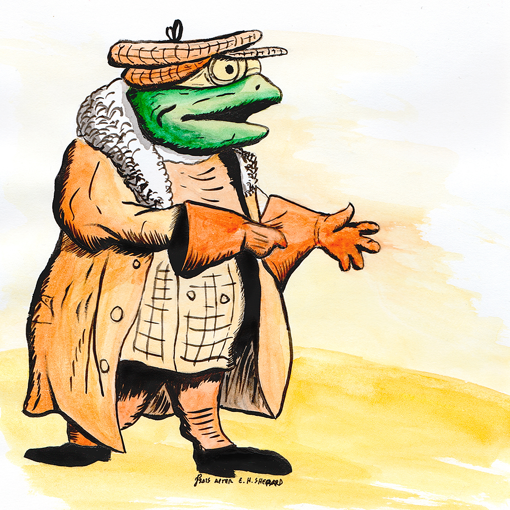 1024x1024 draw every day e h shepard's mr toad study nearsquare