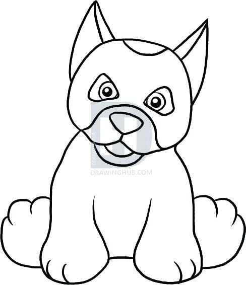 488x566 How To Draw A German Shepherd Step