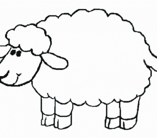 657x576 Sheep And Shepherd Coloring