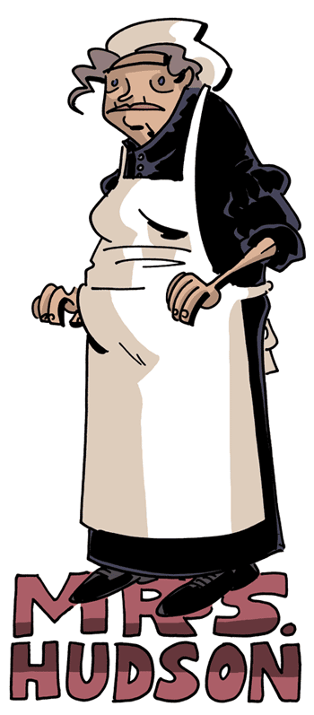 350x797 Chris Schweizer's Blog Sherlock Holmes Mrs Hudson