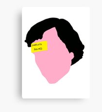 210x230 Drunk Sherlock Drawing Canvas Prints Redbubble