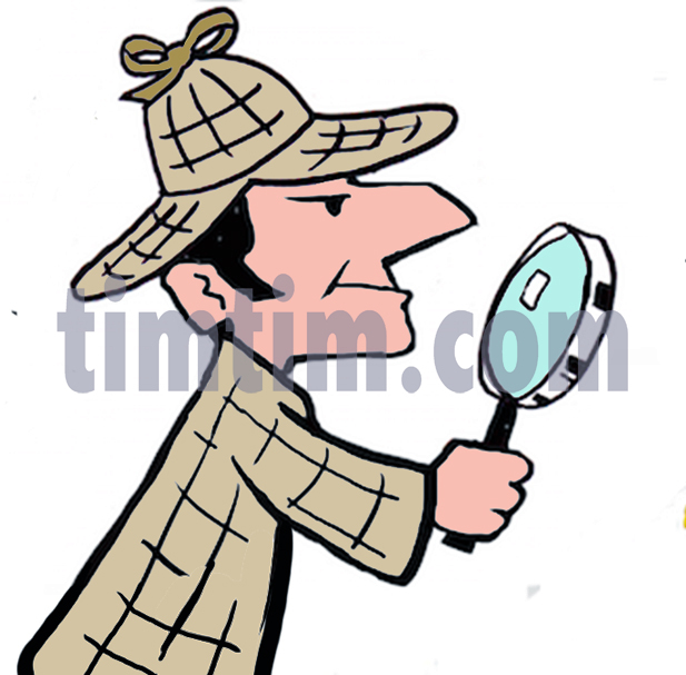 617x607 Free Drawing Of A Detective From The Category Occupations + Jobs