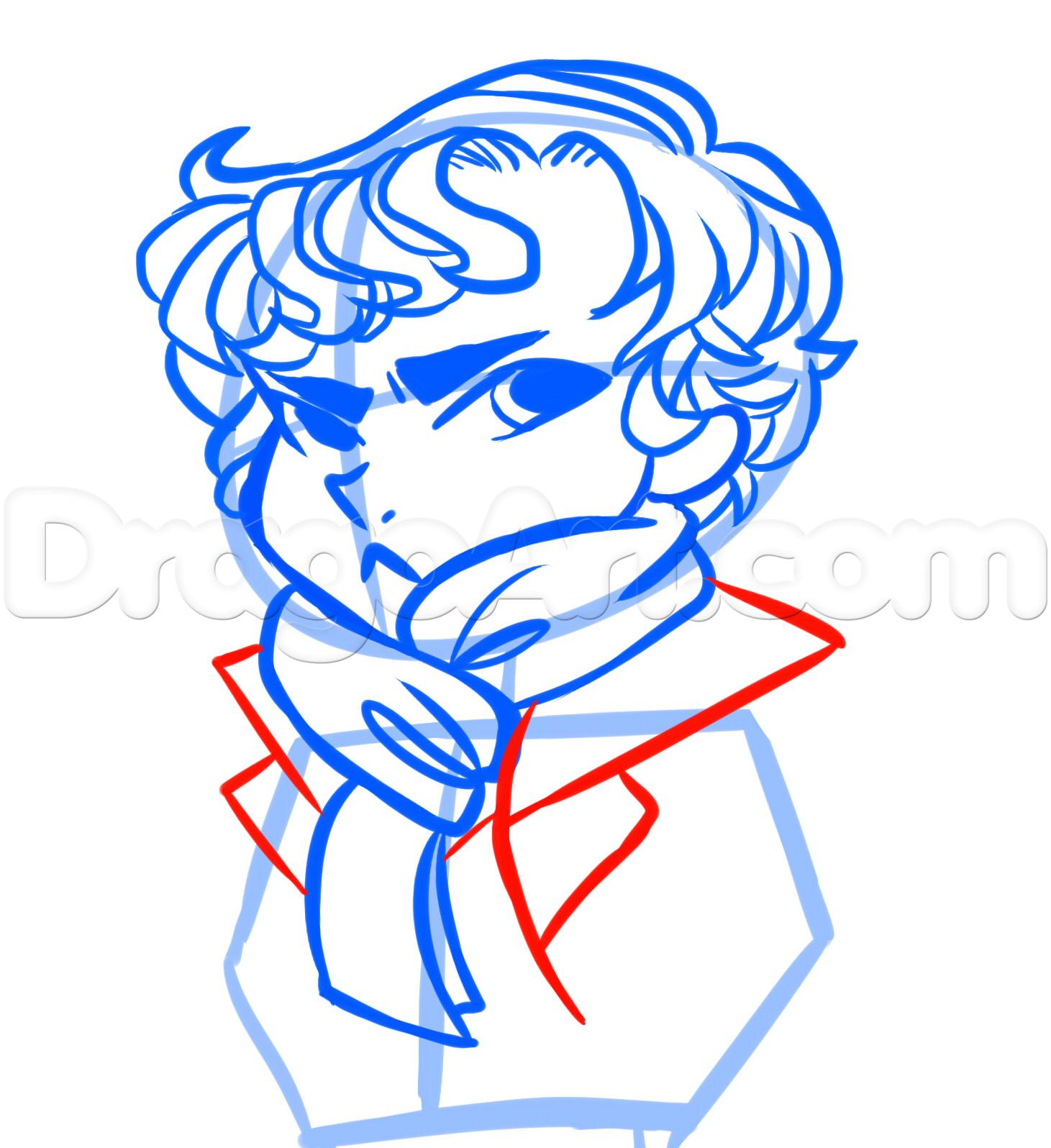 1461x1596 how to draw sherlock holmes, sherlock, step