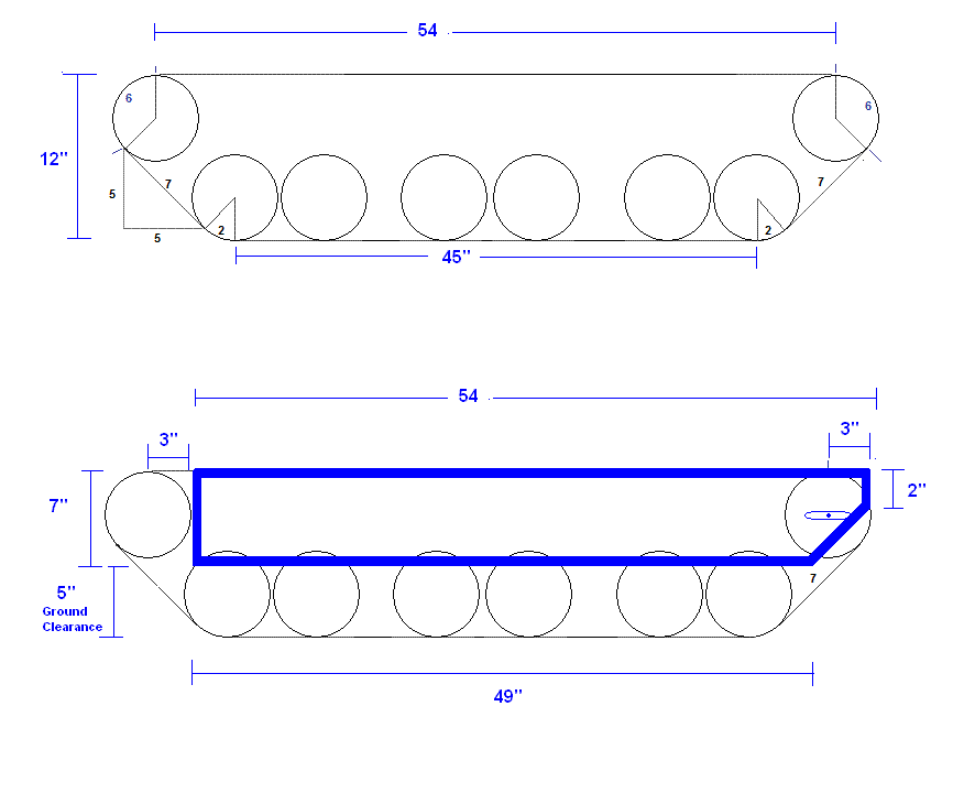 866x730 Frame Design Travbowls Scale Sherman Tank Blog