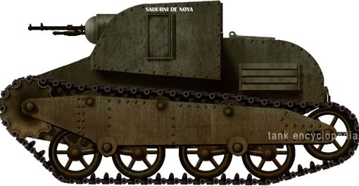 510x264 Sadurni De Noya Tankette Tanks Tanks, War, Military Drawings