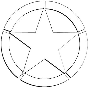 355x355 Us Army Star Sherman Firefly Tank D Day Patton