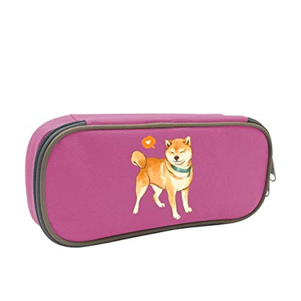 425x425 Shiba Inu Drawing Printed Large Capacity Student