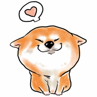 320x320 Hd Cute Animal Shiba Inu Cartoon Png