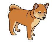 190x147 shiba inu, dog, puppy, drawing, comic unisex tri blend t shirt