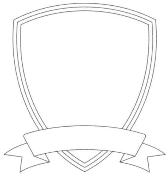 564x594 School Shield Template The Hakkinen
