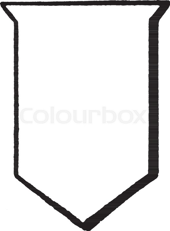 589x800 Argent Shield Is A Escutcheon Emblazoned, Vintage Line Drawing