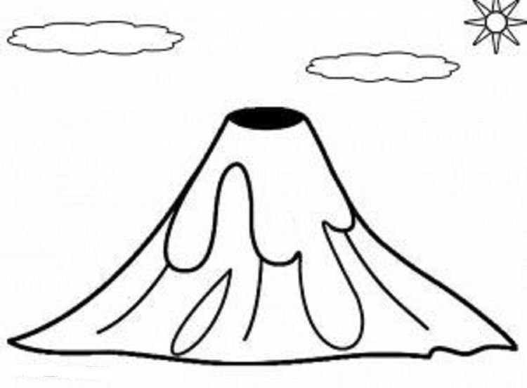 750x552 Shield Volcano Coloring Pages Big Boy Bedroom Ideas