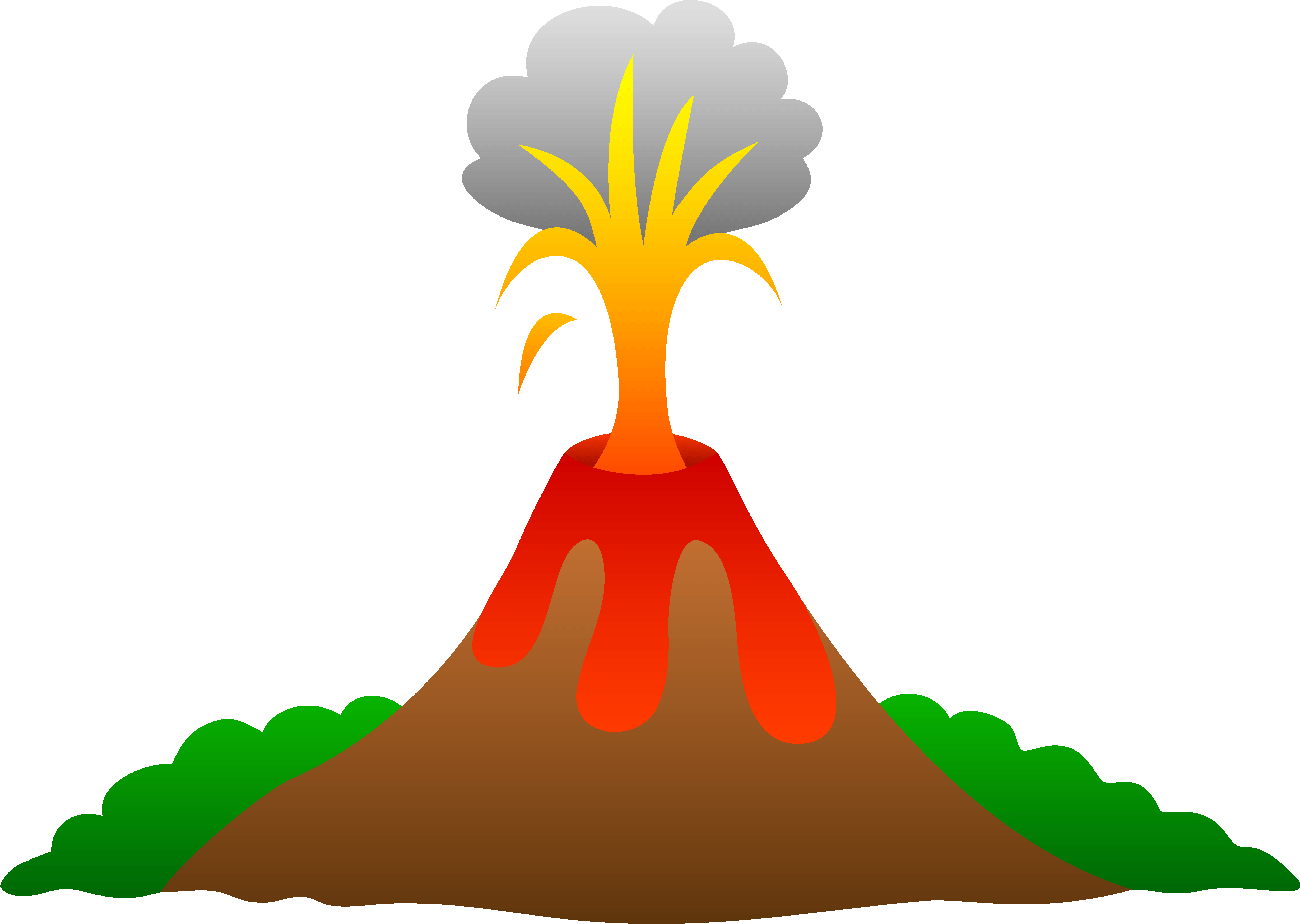 7520x5343 Collection Of Free Volcano Drawing Explosion Download On Ui Ex