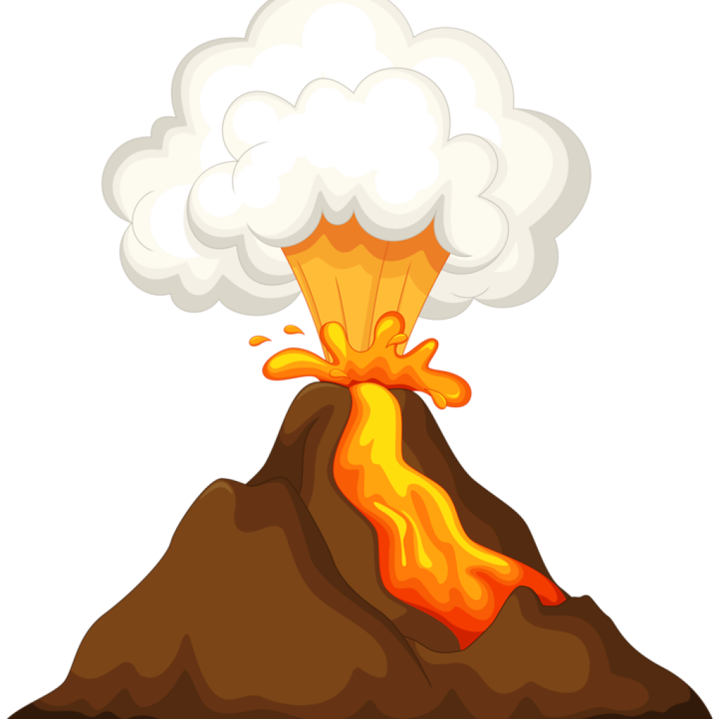 1024x1024 Collection Of Free Volcano Drawing Kawaii Download On Ui Ex