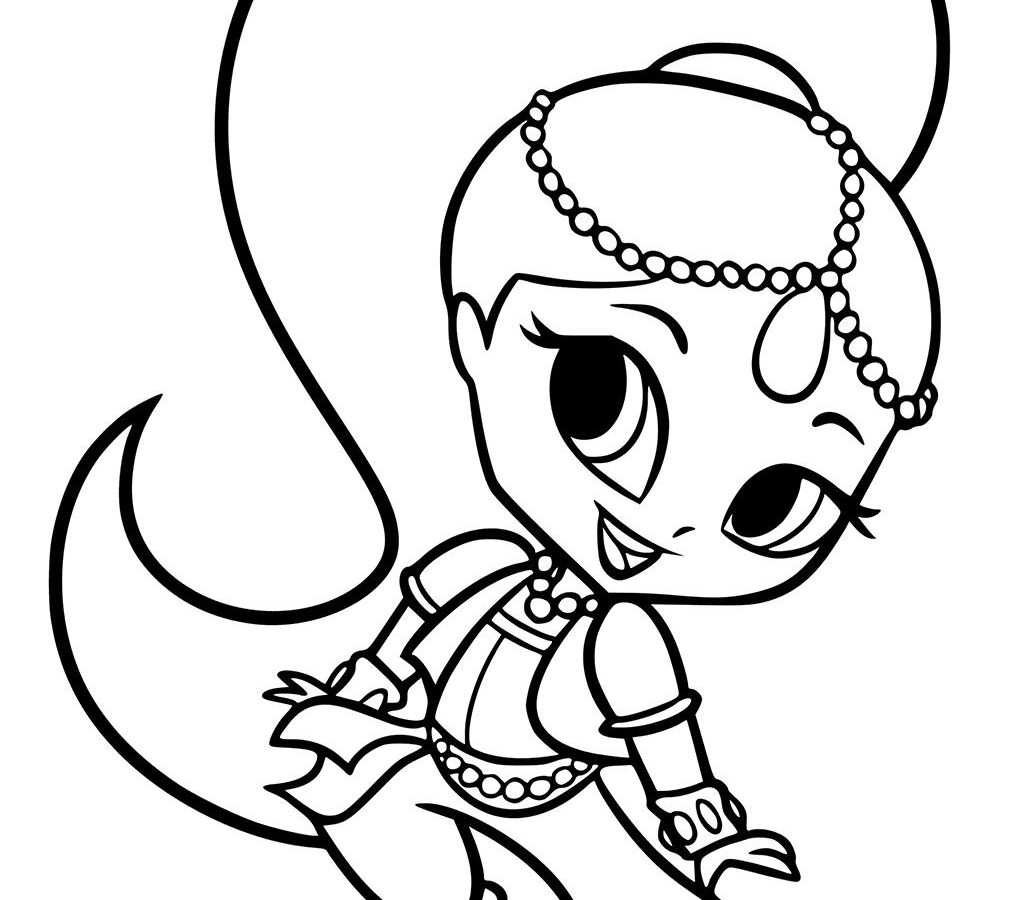 Shimmer And Shine Drawing | Free download on ClipArtMag