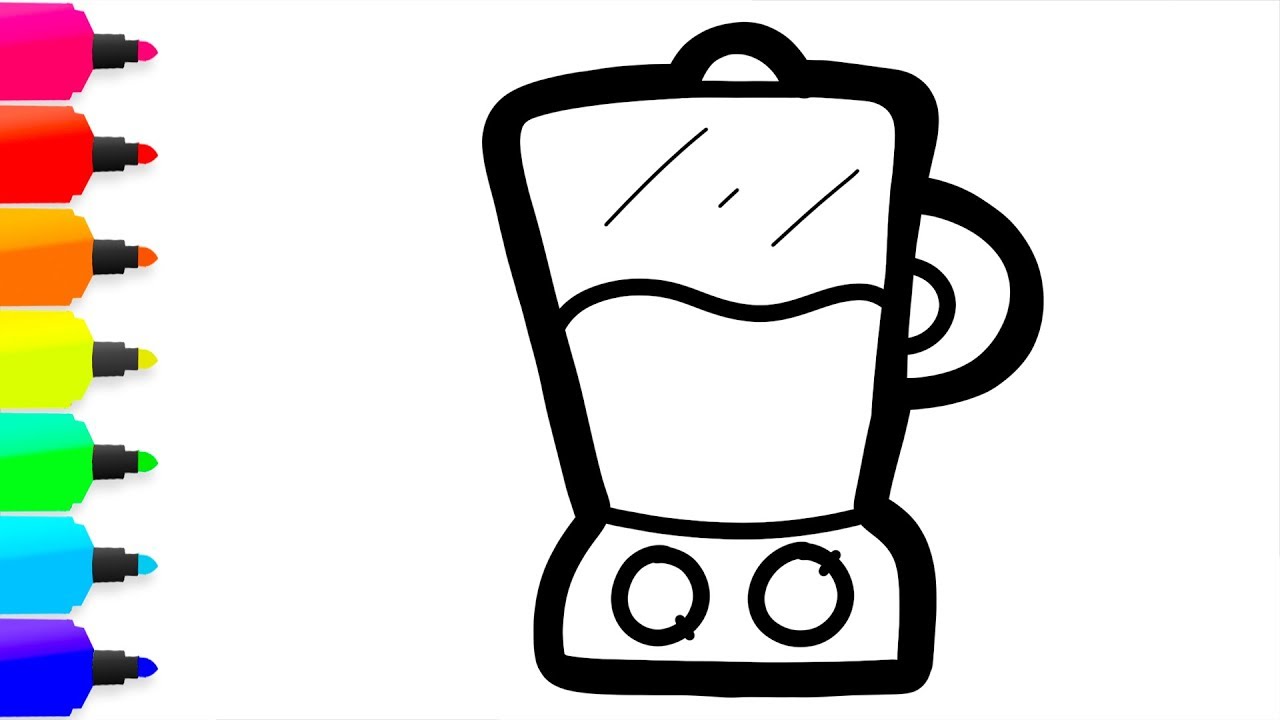 1280x720 Coloring Cooking Set Painting For Toddlers And Drawing