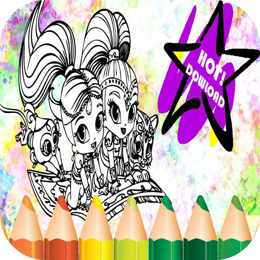 512x512 draw shimmer and shine fans apk