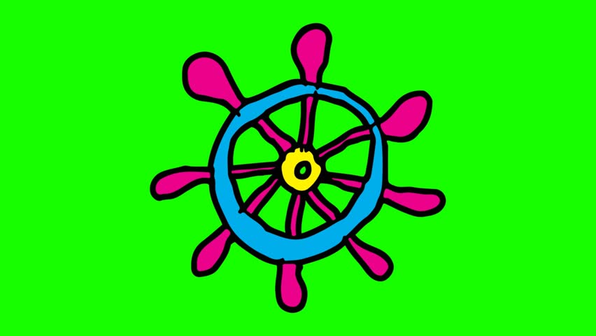 852x480 Kids Drawing Green Screen With Stock Footage Video