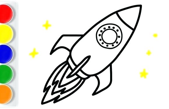 580x375 How To Draw A Space Ship Easy Draw Spaceship